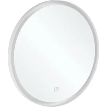 Zrcadlo Villeroy & Boch Subway 3.0 zrcadlo s LED osvětlením 91x91x4,5 cm, hliníkový rám