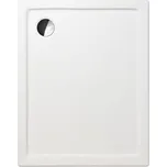 Roth Flat Kvadro akrylátová sprchová vanička, 110x90 cm, bílá