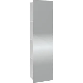 Koupelnový nábytek Villeroy & Boch Subway 3.0 police se zrcadlem 45x30x170 cm, regál vpravo, Brilliant White