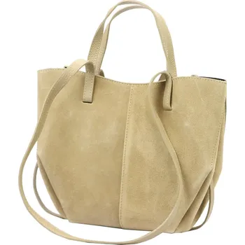 Kabelka Dámská kabelka Luka 24-082 tmavě béžová + doprava zdarma