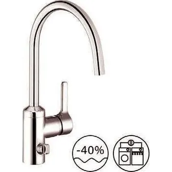 Vodovodní baterie Kludi Bingo Star dřezová jednopáková baterie s multipřípojkou DN 10, chrom