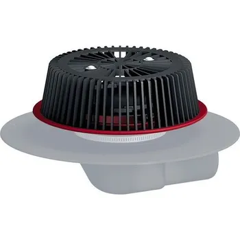 Kanalizační potrubí HL Nástavec pro nouzové odvodnění se záchytným košem