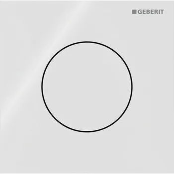 Splachovací tlačítko Geberit Typ 40 Round pneumatické ovládání splachování pisoárů, bílá