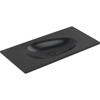 Villeroy & Boch Antao umyvadlo nábytkové 100x50 cm, bez otvoru pro baterii, bez přepadu, Ceramic Plus, Pure Black