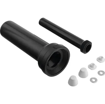 Bruckner - Připojovací set pro závěsné WC 35 cm černá