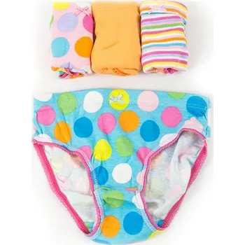 Dívčí spodní prádlo Kalhotky dívčí, 3pack, mix designů, širší guma - 164 | 14let