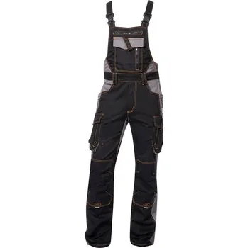 montérky Kalhoty Vision lacl - barva černo-šedá, velikost 46