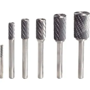 Autodílna KS Tools Válcový frézovací kolík HM, tvar A, s čelním břitem, 6 mm 515.3232