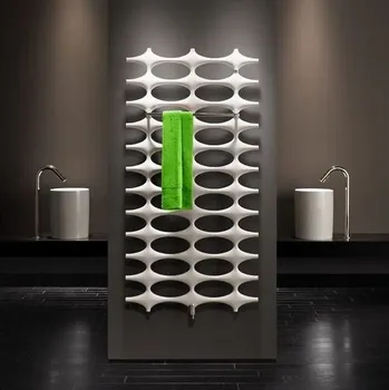 Radiátor Kermi IDEOS-V topný žebřík 1508x35x508mm, stříbrná lesklá