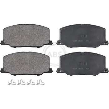 Brzdová destička Sada brzdových destiček, kotoučová brzda A.B.S. 36659