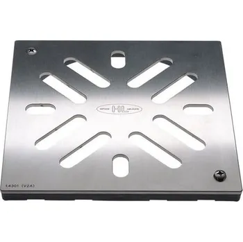 Odvodňovací žlab HL Nerezový rošt 22,6x22,6 cm, včetně mezipodložky