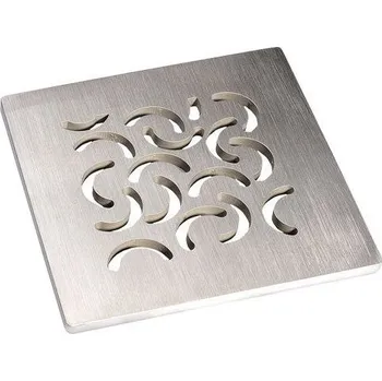 Kanalizační potrubí HL Vtoková mřížka z nerezové oceli (V4A) 115 x 115mm "Loire"