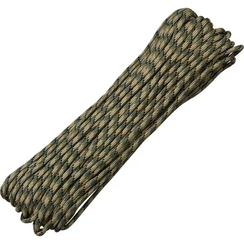 Lano Šňůra PARACORD nylon 550LB ø 4 mm / 30 m Multicam (Šňůra PARACORD nylon 550LB ø 4 mm / 30 m Multicam)