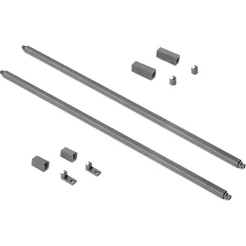 Nábytkové kování Podélný reling SIMPLEX 500 antracit