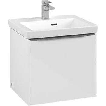 Koupelnový nábytek Villeroy & Boch Subway 3.0 skříňka pod umyvadlo s osvětlením 47,3x42,9x40,75 cm, 1x zásuvka, Brilliant White