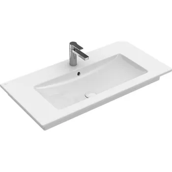Umyvadlo Villeroy & Boch Venticello umyvadlo 100x50 cm, otvor pro baterii, s přepadem, bílá Alpin