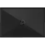 GSI Keramická sprchová vanička, obdélník 120x80x2cm, černá mat