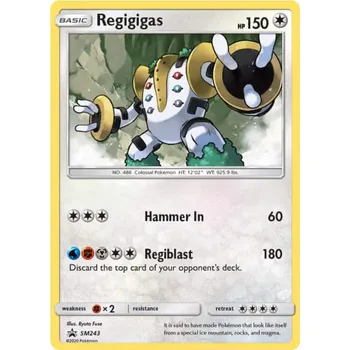 Sběratelská karetní hra Regigigas SM243 - Sun & Moon Promos