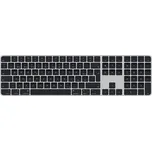 Originální Apple Magic Keyboard - klávesnice s Touch ID a číselnou klávesnicí - černá - česká