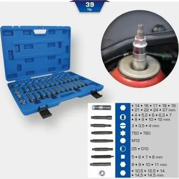 Nářadí pro automobil Brilliant Tools BT651050 Sada nářadí na tlumiče, 39-dílná