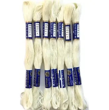 Vyšívací vzor Vyšívací bavlnka 1102 (Niťárna Mouline vyšívací bavlnka 1102)