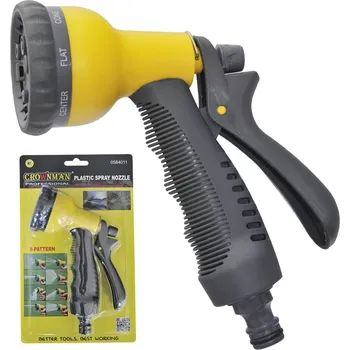 Postřikovač CROWNMAN Zahradní hadicová pistole s 8 funkcemi CM-0584011