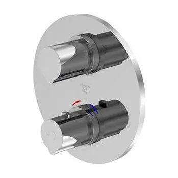 Vodovodní baterie Steinberg Serie 100 termostatická baterie pod omítku pro 2 spotřebiče, chrom