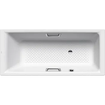 Vana Kaldewei Puro Star 699 obdélníková vana 190x90 cm, s otvory pro madla, boční přepad, celoplošný Antislip, bílá