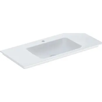 Umyvadlo Geberit ONE umyvadlo, 105x48 cm, s otvorem pro baterii, bez přepadu, KeraTect, bílá