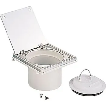 Kanalizační potrubí HL Čistící tvarovka s hladkým koncem DN110 na plastová potrubí