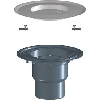 kanalizace HL Těleso balkonového a terasového vtoku DN75/110 se svislým odtokem