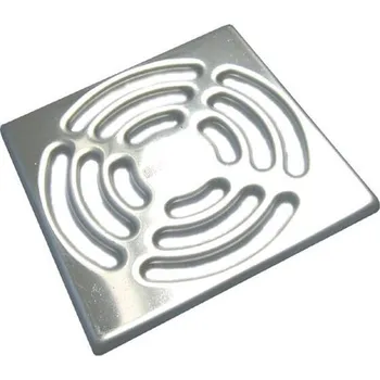 kanalizace HL Vtoková mřížka z nerezové oceli 115x115mm "Rondo