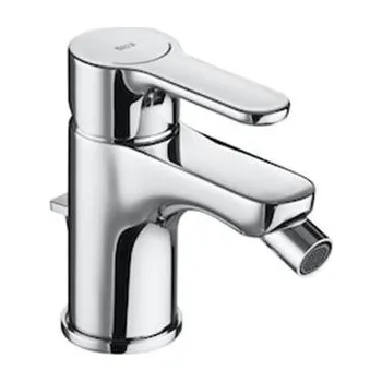 Roca L20 bidetová stojánková baterie s výpustí, chrom
