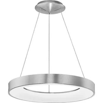 NOVA LUCE závěsné svítidlo RANDO THIN broušený stříbrný hliník a akryl LED 50W 230V 3000K IP20 stmívatelné 9453456