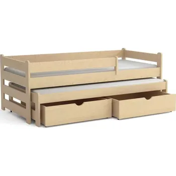 Dětská postel Vomaks Postel s přistýlkou DPV 001 - 1168/BEZ2 - SLEVA 3% s kodem radost25