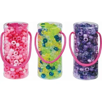 Dětské navlékací korálky LENA Perly v dóze