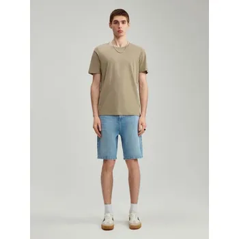 Pánská móda Džínové kraťasy - 36 - House - modrý - 710FW-50J