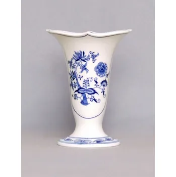 ZELENÝ Cibulák Váza 505/3 Dux 15,5 x 14,6 x 20,0 cm Originál Český porcelán Dubí