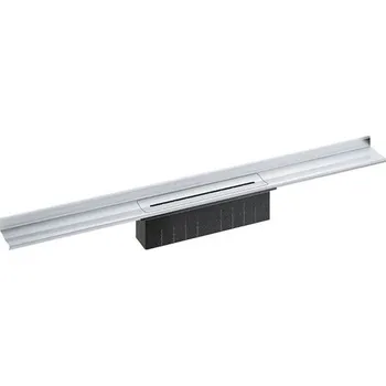 Odvodňovací žlab HL Odtokový žlábek ke sprchovému žlabu InFloor, 100 cm, nerezová ocel