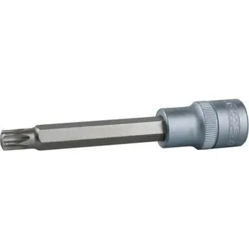 Gola hlavice KS Tools Nástrčný ořech s bitem 1/2", profil Torx, s čelním otvorem, dlouhý, TB8 911.1632