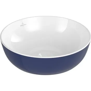 Umyvadlo Villeroy & Boch Artis umyvadlo na desku, 43 cm, bez přepadu, Deep Ocean