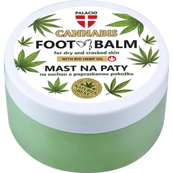 Kosmetika na nohy Palacio Konopná mast na paty, 100 ml