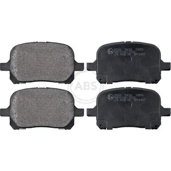 Brzdová destička Sada brzdových destiček, kotoučová brzda A.B.S. 37033