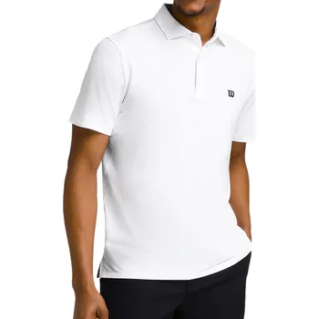 Pánské tričko Pánské tričko Wilson M League Polo Bright White L