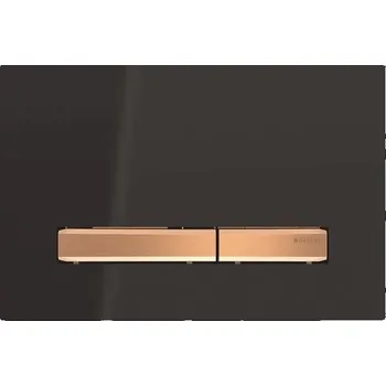 Geberit Sigma50 ovládací tlačítko, pro 2 množství splachování, černá/červené zlato
