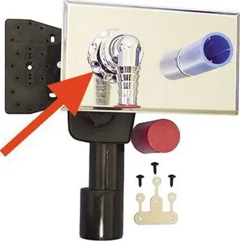 Sifon HL Závitový kroužek 1" chromovaný