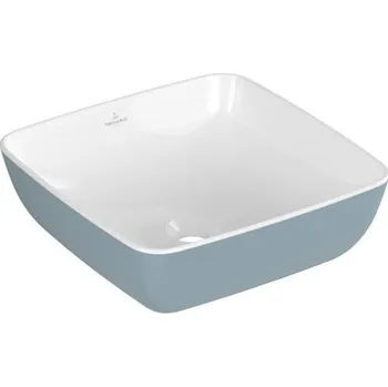 Umyvadlo Villeroy & Boch Artis umyvadlo na desku, 41x41 cm, bez přepadu, Frozen