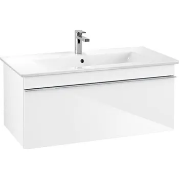 Koupelnový nábytek Villeroy & Boch Venticello skříňka pod umyvadlo 95,3x42x50,2 cm, 1x zásuvka, Glossy White