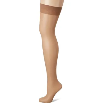 Dámské punčochy Fiore Justine • 4-L • tělová opálená • punčochy na podvazky 20 DEN