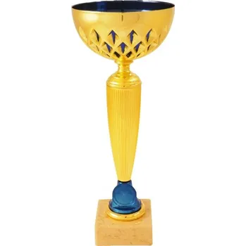 Pohár PE272 Barva: zlato, Výška: 23,0 cm, Průměr kalichu: 8 cm